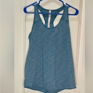 lululemon athletica Blue Racerback Tank Top Size 6